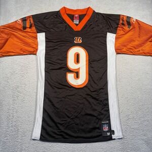 Vintage Y2K‎ Reebok Cincinnati Bengals Carson Palmer #9 NFL Jersey Football M